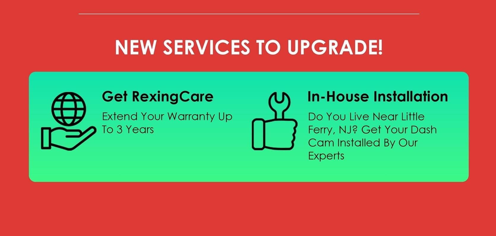 REXING NEW SERVICES TO UOGRADE