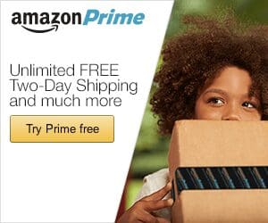 Here's an alt tag for the image: Amazon Prime: Free two-day shipping.