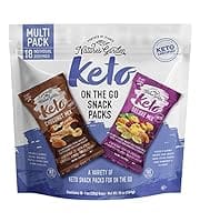 Here's an alt tag for the image: `Mountain Garden Keto on-the-go snack packs`